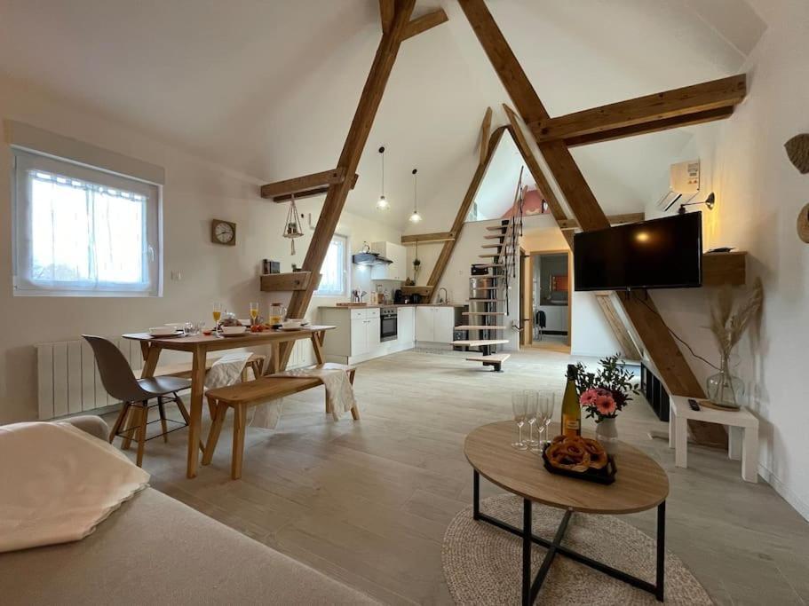 La Grange Proche D'Europapark Apartman Kunheim Kültér fotó